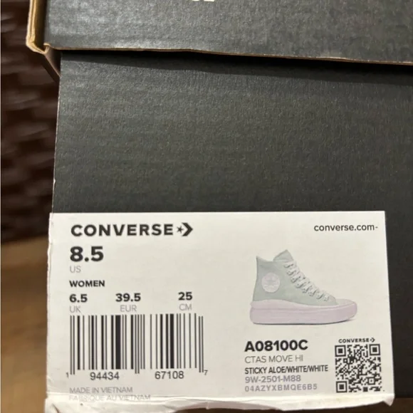 Converse Sticky Aloe High-Top Sneakers - Picture 2 of 5